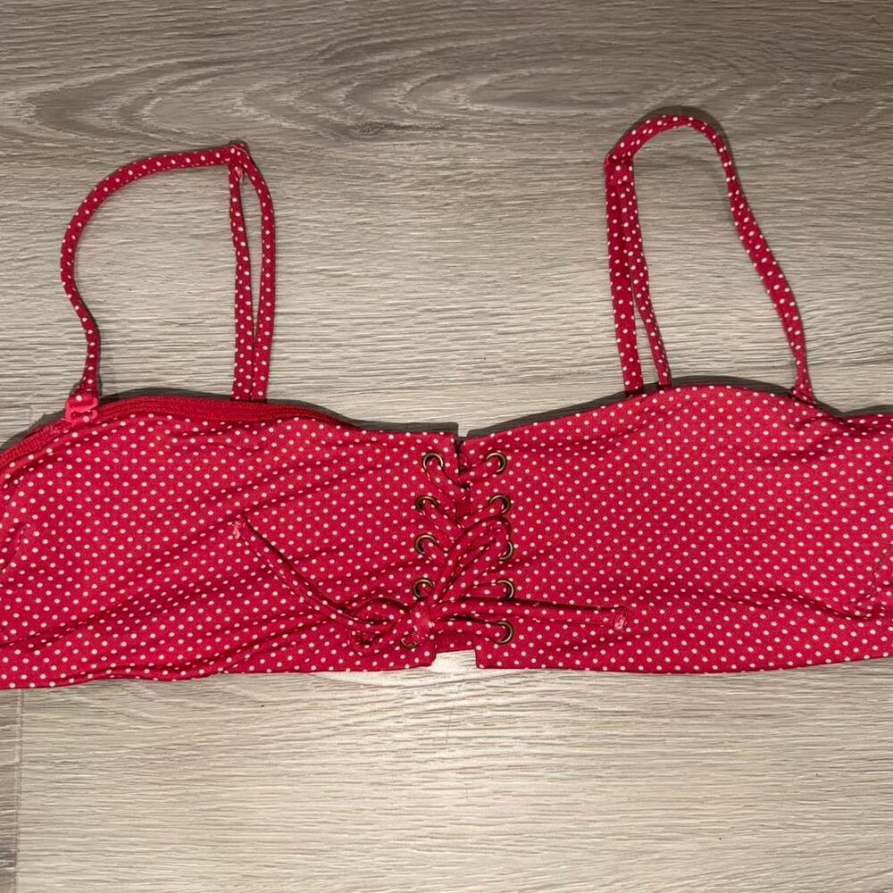 Roxy Women's Red Bikini-and-tankini-tops